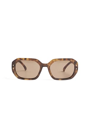 Tortois Soft Squared Sunglasses