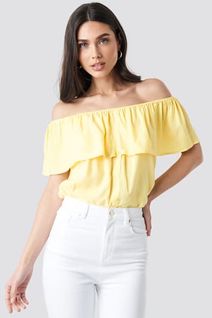 Pastel Yellow Tara Top