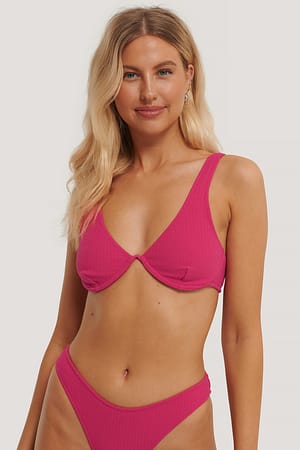 Bikinitop Med Metaltråddetalje