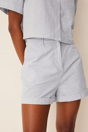 Shorts med rett passform
