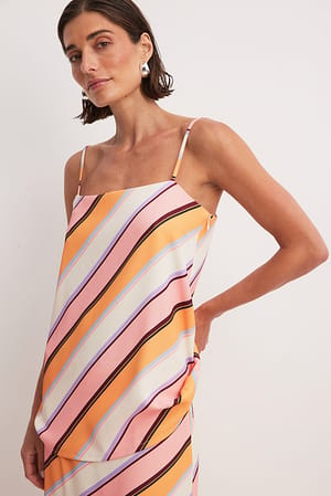 Multistripe Randig topp