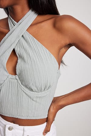 Structured Wire Detail Top