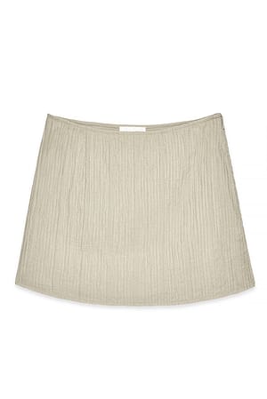 Light Green Mini Skirt
