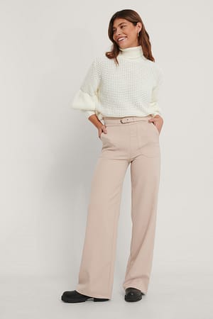 Stone Carmen Pocket Trousers