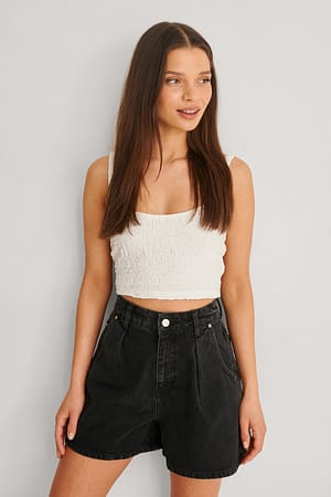 Black Denimshorts