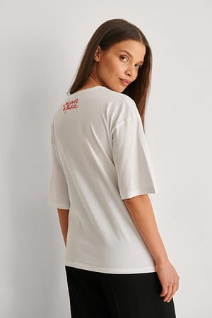 White Tee-Shirt Oversize