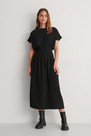 Black Maxikleid