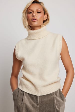 Off White Højhalset top