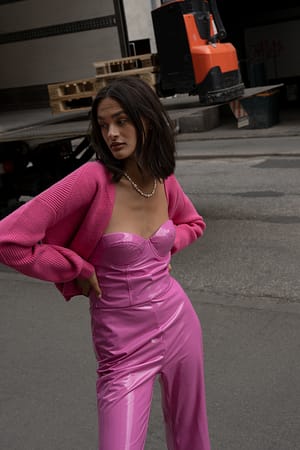 Fuchsia Korsettopp