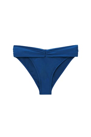 Dark Blue Bikini-Höschen mit breiten Bändern