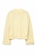 Offwhite Folded Sleeve Knitted Sweater
