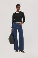 Flared jeans