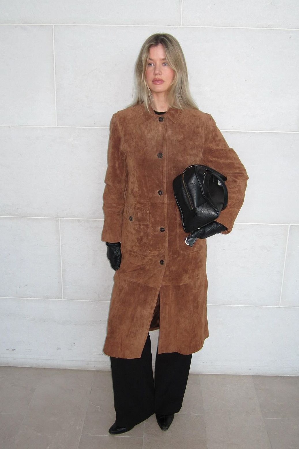 Light Brown Trenchcoat i mocka