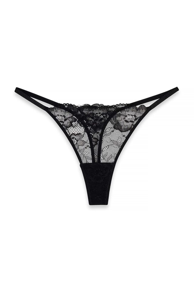 Navy/Black 2er-Pack Tangas