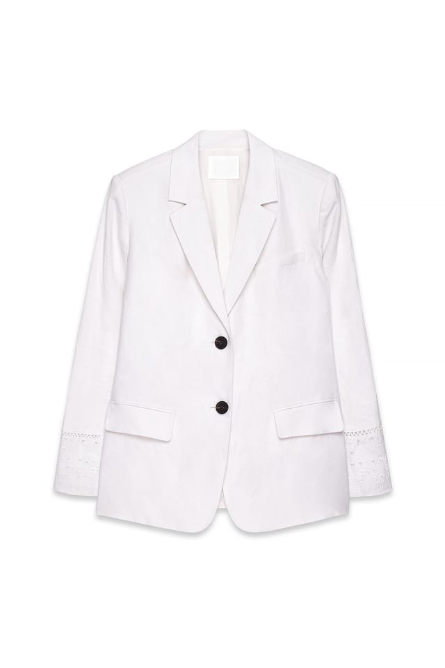 White Vanlig blazer