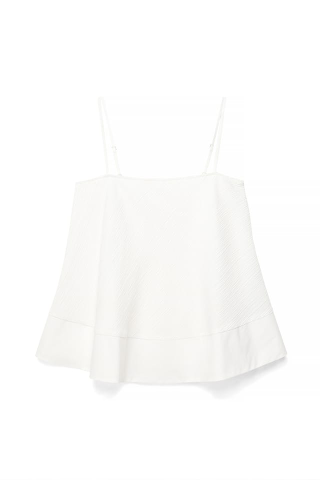 White Strukturerad vid topp