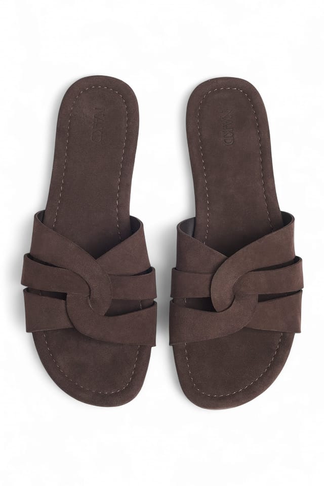 Brown Sandaler i mocka