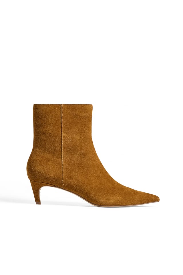 Tan Ankelboots i mocka