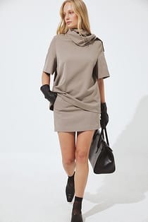 Belt Loop Mini Skirt