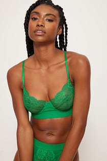 Soutien-gorge rembourré en dentelle