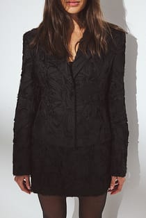 Fitted Structured Blazer