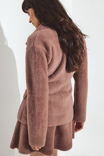 Fuzzy Mini Skirt