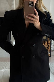 Long Hourglass Blazer