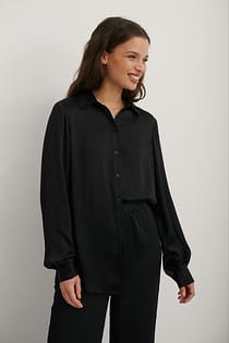 Recycled oversize skjorta