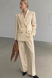 Low Waist Wide Leg Pants