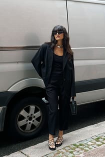Oversized Blazer With Wide Sleeves