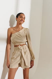 Crop Top Met Een Mouw