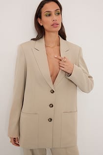 Recycled Soft Regular Pocket Blazer