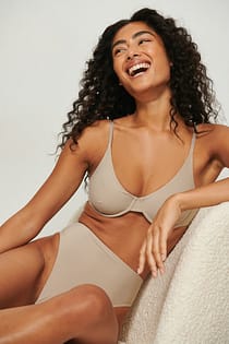 Striped Micro Bra