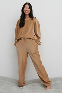 Pantalon de survêtement en velours