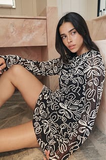 Open Back Mini Dress