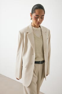 Oversized Blazer With Wide Sleeves