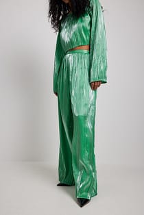 Plissierte Hose