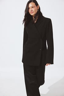 Regular Blazer with Overlap