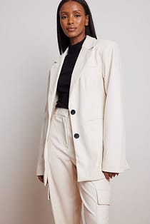 Stilren PU blazer