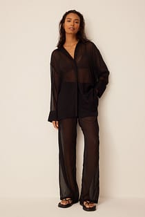 Pantalon transparent