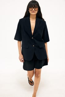 Short Sleeve Blazer