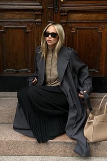 Maxi Pleated Skirt