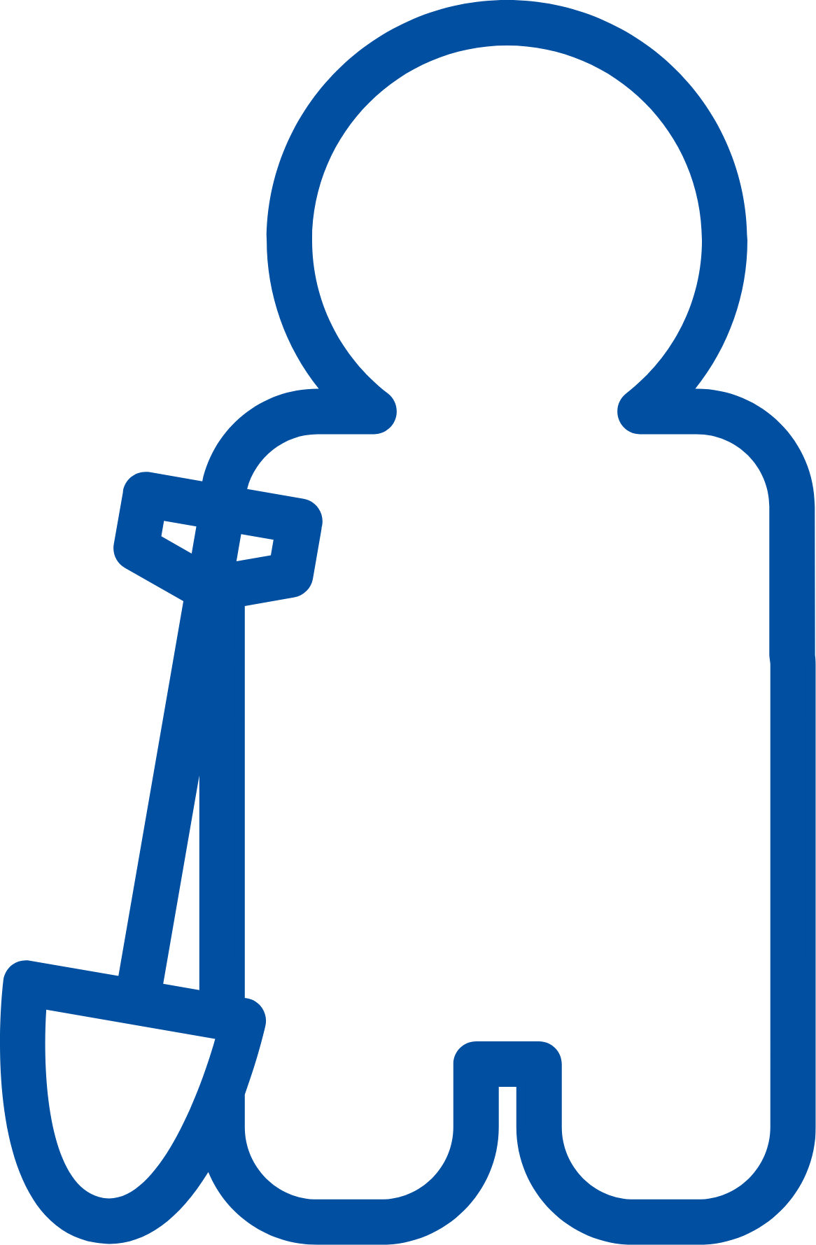No precarious employment icon