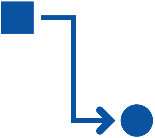 Three raised hands icon