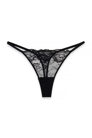 Navy/Black 2er-Pack Tangas