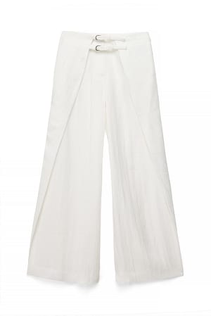 Offwhite Belt Detailed Wide Pants