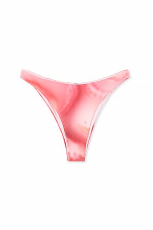 Pink Print Bikini Pantie