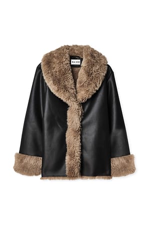 Brown Bonded Jacket