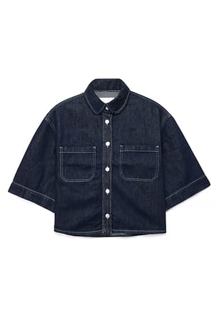 Rinse Wash Boxy Jeanshemd