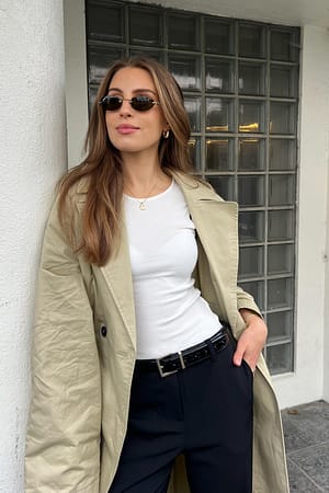 White Modal Unterhemd